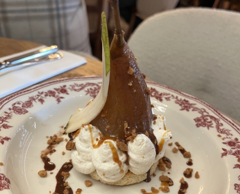 dessert Restaurant à viandes la Vacherie Nantes